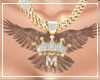 M gold chain [F]