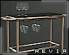 R║ Gold Drinks Cart