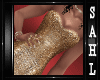 LS~FORMAL ICE GOWN GOLD