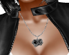 chained hearth necklace