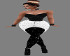 *J* Glitter Jumpsuit W/B