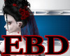 EBD~ Red Wedding Earring