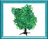 Just A Tree in Teal