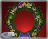wreath christmas purple