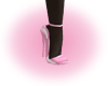 *K* Pink Black Heels