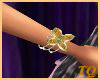 ~TQ~gold butterfly bangl