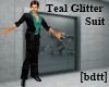 [bdtt] Teal Glitter Suit