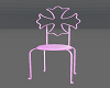 Pink ✠ Metal Chair