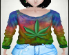 Marijuana Hippie Sweater