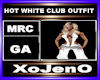 HOT WHITE CLUB OUTFIT