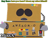 Awesome-O Robot Sticker