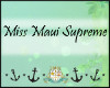 Miss Maui Supreme