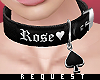 *V Rose Choker