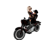 motorcycle couple pose