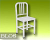 BLOS White Chair 4P