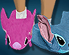 STICH FUZZY SLIPPERS(F)
