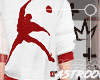 JD ` White / Red Sweater