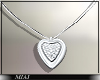 !M! Aliya heart Necklace