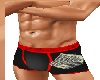 boxers red/blk