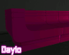 Ɖ•Pink Modern Couch