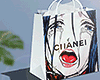 金 Anime Shopping Bag
