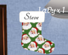 Steve Santa Stocking 