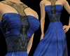 SN Blue Black Gown