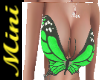 Green Butterfly Top