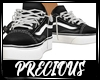 White/Black Sneakers