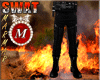 (M)Swat Black Pants