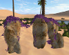 Desert Rock/Purple Flwrs