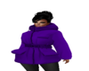 Kalo purple winter coat