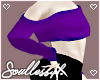 Femboy Purple crop top