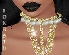 IO-Gold Star Necklaces