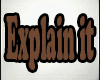 Explain It - Bambix