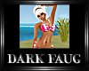 DKF Flamingo Frillikini