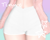 T♥ Sporty Shorts Snow