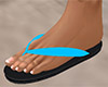 Blue Flip Flops 2 (F)