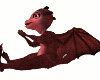 Animated Red Baby Dragon
