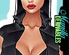 ! Obsidian Puff Vest+Bra