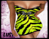 Lust's zebra dress