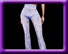 Purple lace pants