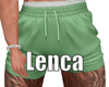 Muscle green shorts