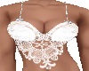 Wht Lace  Butterfly Top