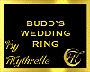 BUDD'S WEDDING RING