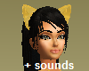 NL2-Kitty Ears Gold