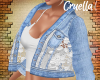 Blue Jeans Lace Jacket