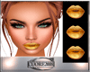 gold lips