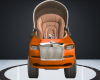 Royce Stroller Orange