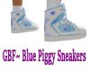GBF~Blue Piggy Sneakers